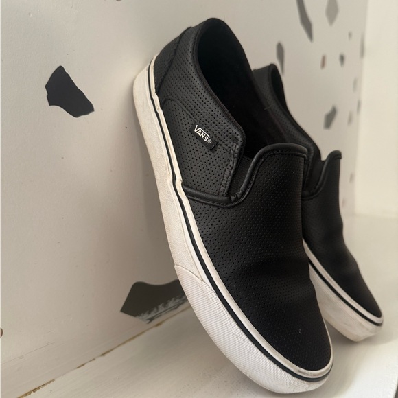 Vans Black Slip-On Shoes - Picture 8 of 14